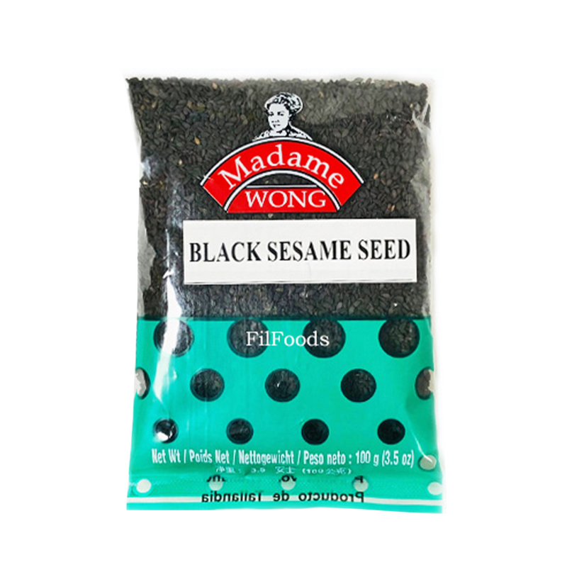 Madame Wong Black Sesame Seed 100G