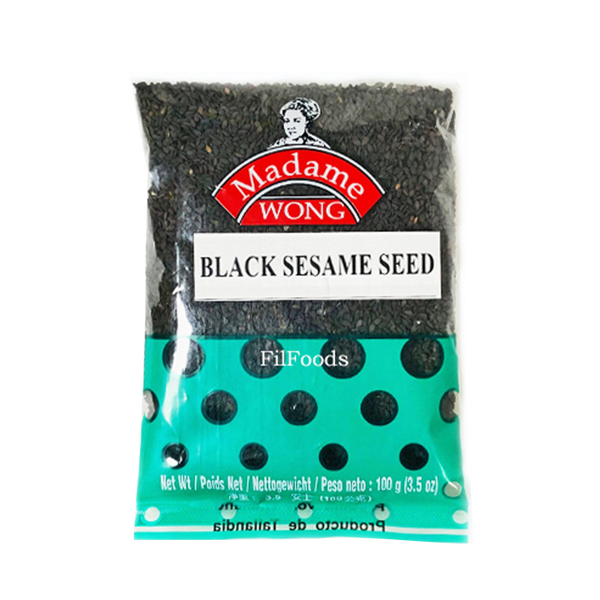 MADAME WONG Black Sesame Seed 100g - Longdan Official