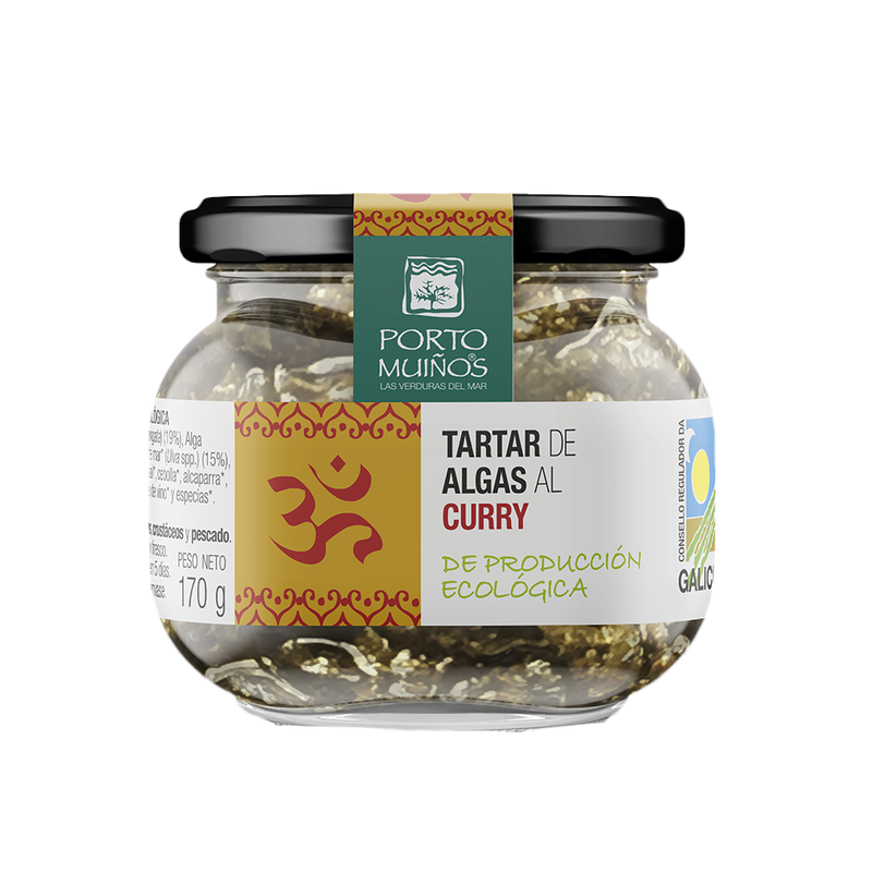 Porto Muinos Organic Seaweed Tartar with Curry 170g - Longdan Official Online Store