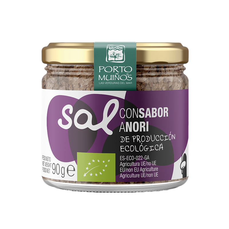 Porto Muinos Organic Salt with Nori Seaweed 90g - Longdan Official Online Store