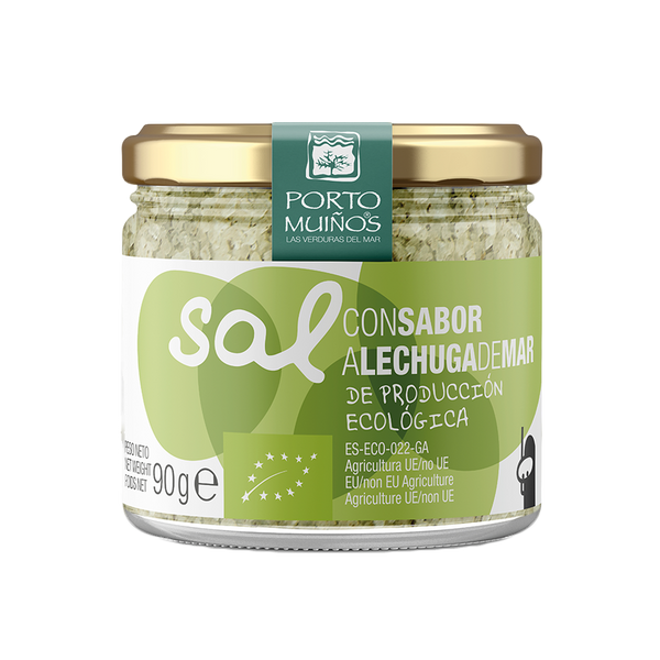 Porto Muinos Organic Salt with Sea Lettuce 90g - Longdan Official Online Store