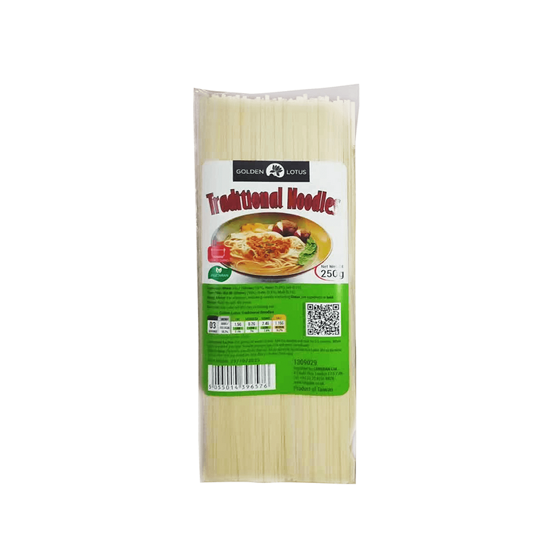 Golden Lotus Traditional Noodles 250G (Case 20) - Longdan Official