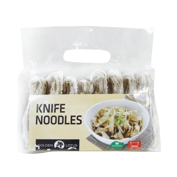 Golden Lotus Knife Noodles 400G (Case 20) - Longdan Official