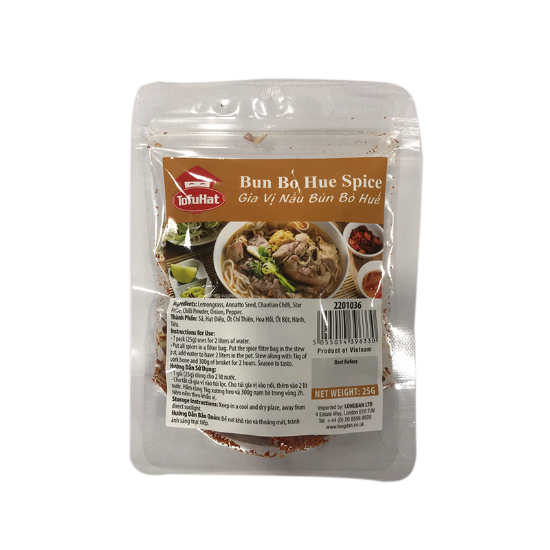 Tofuhat Bun Bo Hue Spice 25g (Case 48) - Longdan Official