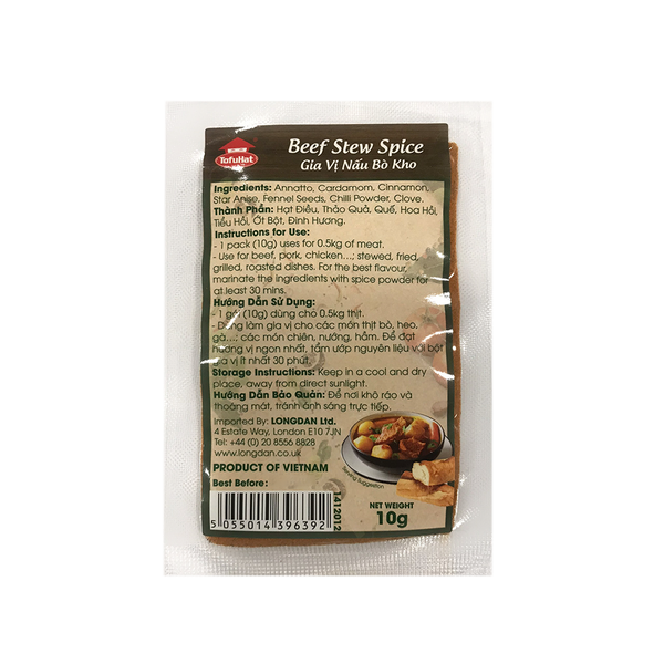 Tofuhat Beef Stew Spice 10g - Longdan Official Online Store