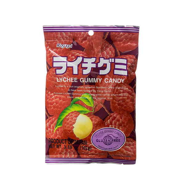 Kasugai Gummy Chews 100 Lychee 108g - Longdan Official Online Store