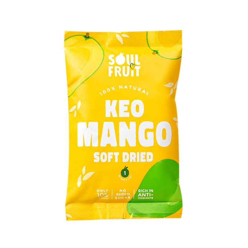 SOUL FRUIT Soft Dried Keo Mango 30G - Longdan Official