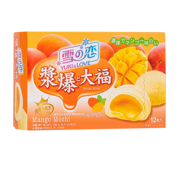 YUKI & LOVE - Mango Flavoured Mochi 180g - Longdan Official