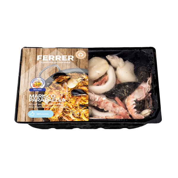 Ferrer Seafood Mixed Paella 550g (Frozen) - Longdan Official