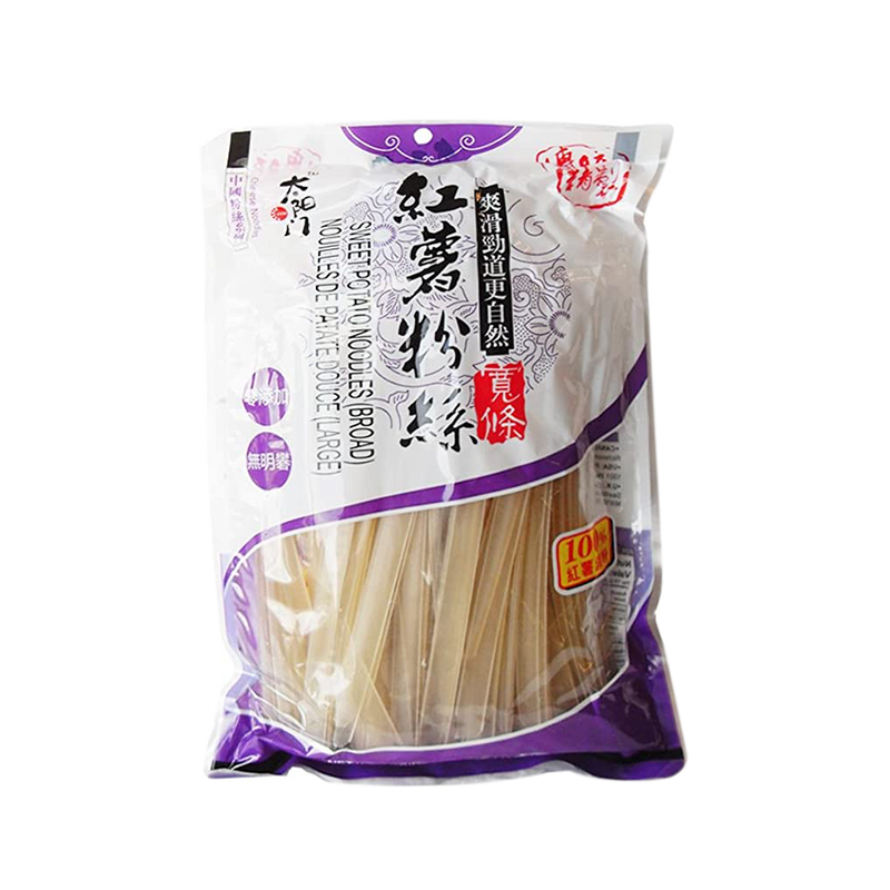 TAI YANG MEN 100% Sweet Potato Noodles Thick 500g - Longdan Official