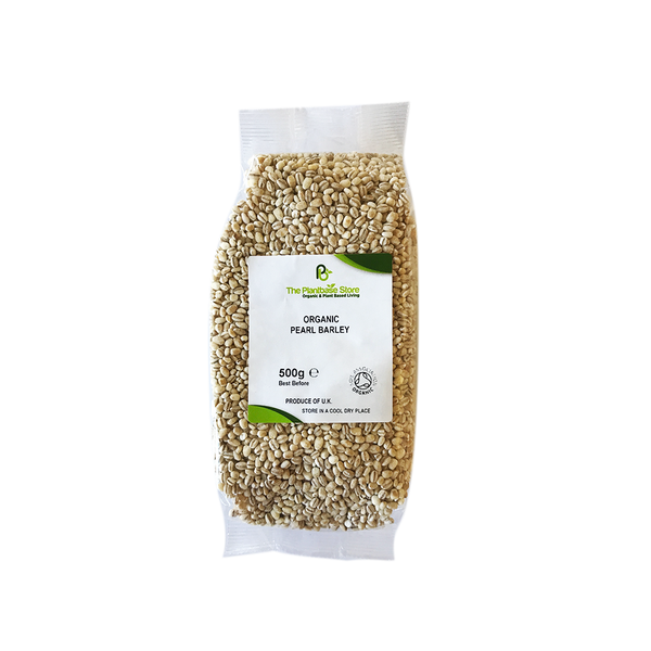 The Plantbase Store Organic Pearl Barley 500g - Longdan Online Supermarket