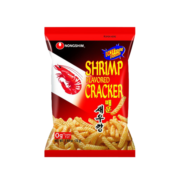 Nong Shim Shrimp Crackers ( Hot & Spicy ) 75g - Longdan Official Online Store