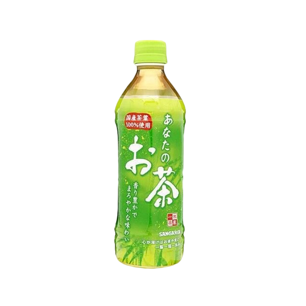 SANGARIA Green Tea Sugar Free 500ml - Longdan Official Online Store