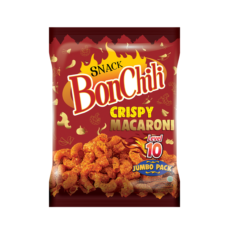 Kobe Bonchili Spicy Macaroni Snack Lv 10 150g - Longdan Official