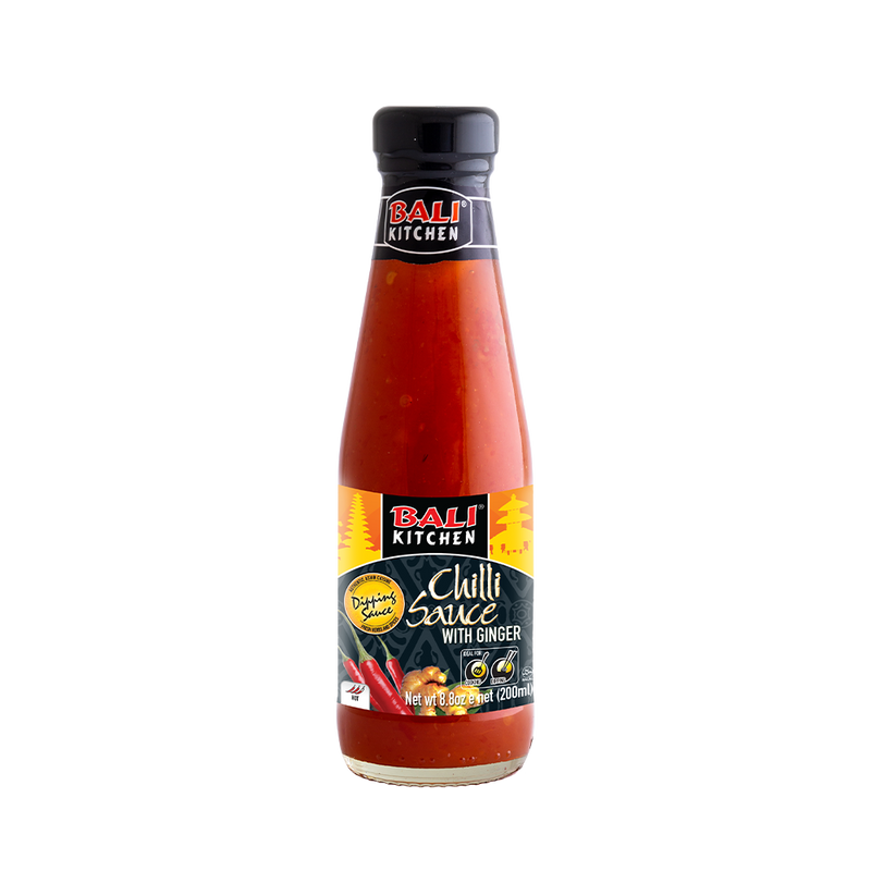 Bali Kitchen Chili Sauce With Ginger 200ml (Case 24) - Longdan Official