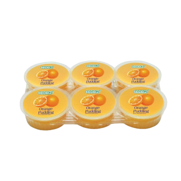 Cocon Nata de Coco Pudding - Orange 80g - Longdan Official Online Store