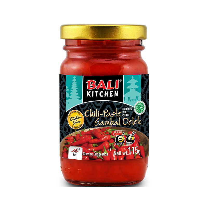 Bali Kitchen Sambal Oelek 115g (Case 24) - Longdan Official