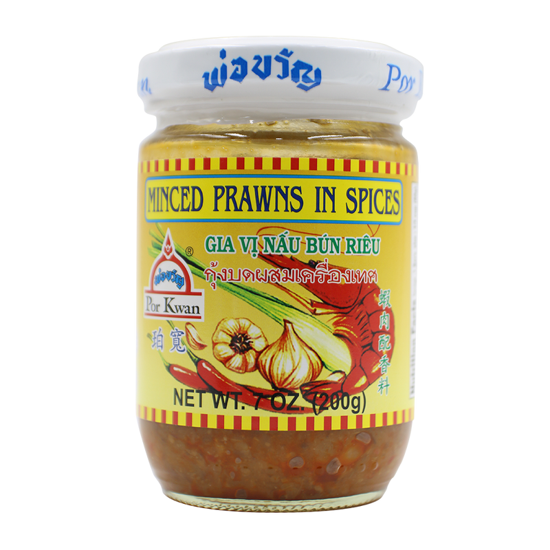 POR KWAN Minced Prawn In Spices 200g - Longdan Official Online Store