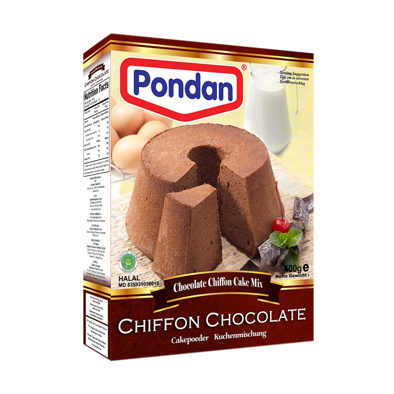 PONDAN Chiffon Choco 400g - Longdan Online Supermarket