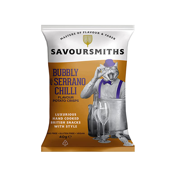 SAVOURSMITHS Bubbly And Serrano Chilli 40g - Longdan Official Online Store