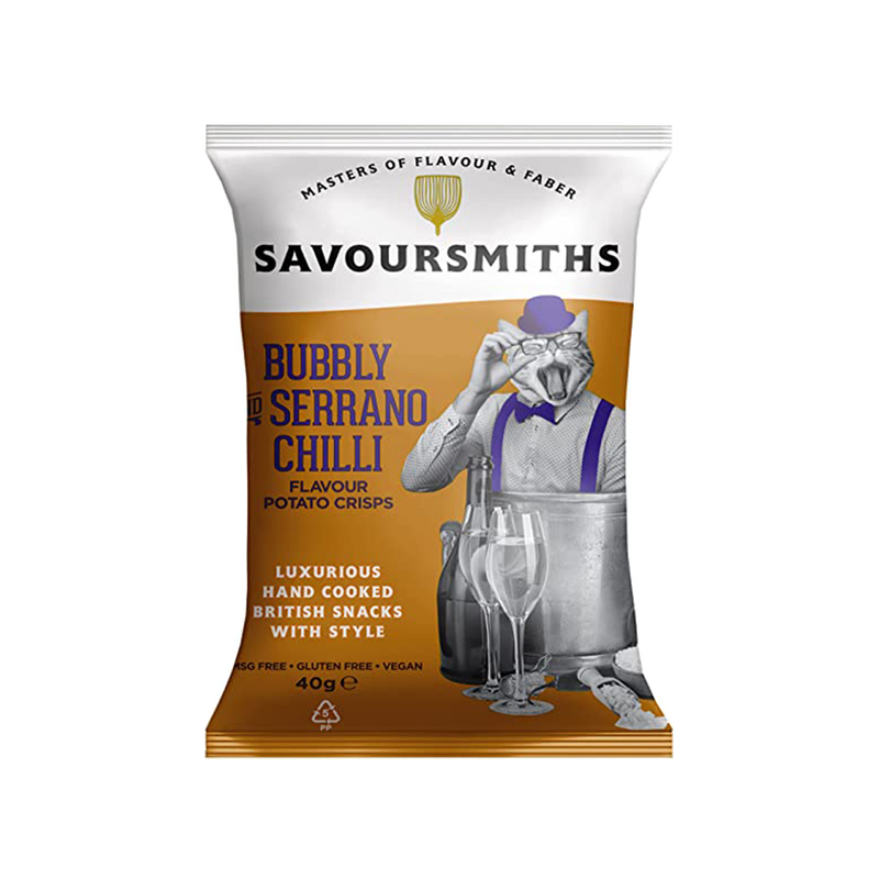 SAVOURSMITHS Bubbly And Serrano Chilli 40g - Longdan Official Online Store