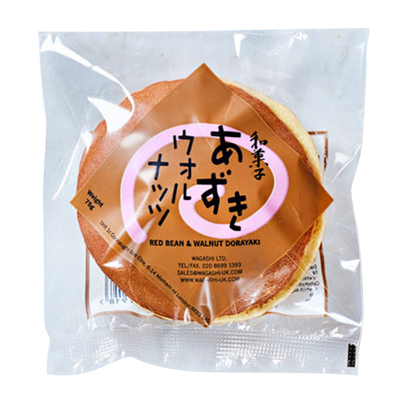 WGS Red Bean & Walnut Dorayaki 75g (Frozen) - Longdan Official Online Store