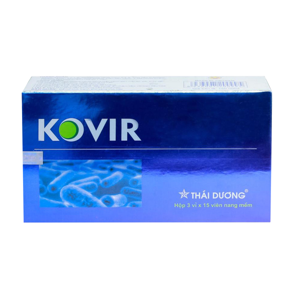 Kovir (3 Blisters x 15 Capsules) - Longdan Online Supermarket