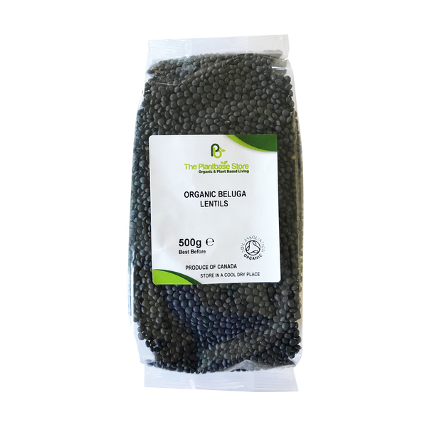 The Plantbase Store Organic Lentils Beluga 500g - Longdan Online Supermarket