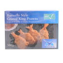 Seahawk Crumbed Butterfly King Prawn 500g (Frozen) - Longdan Online Supermarket