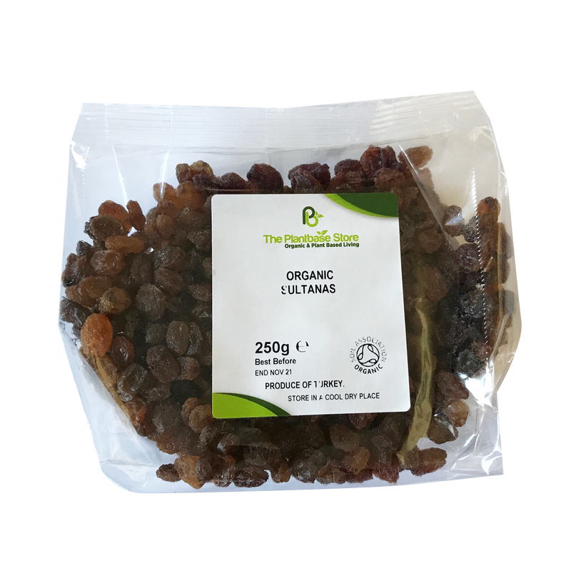 The Plantbase Store Organic Sultanas 250g - Longdan Online Supermarket