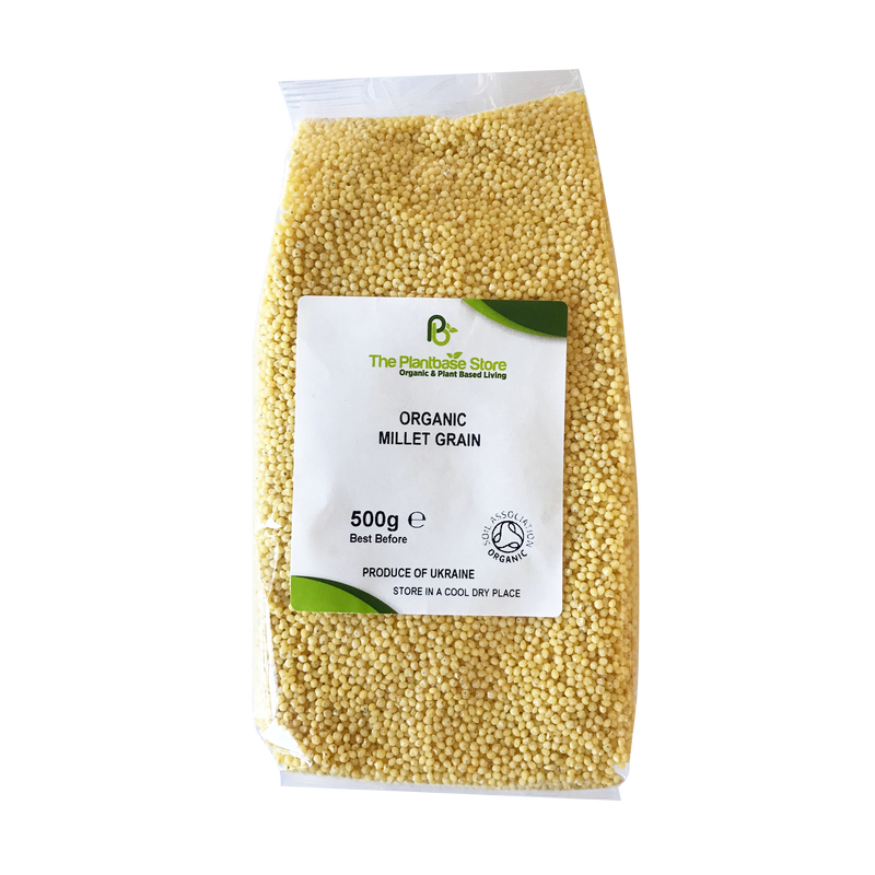 The Plantbase Store Organic Hulled Millet 500g - Longdan Online Supermarket