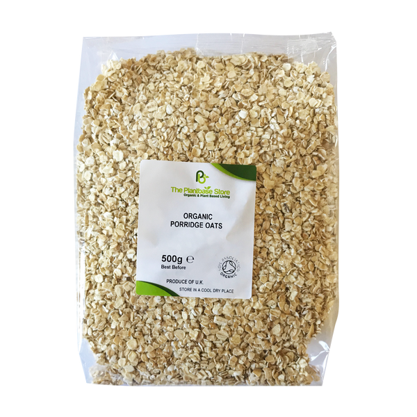 The Plantbase Store Organic Oat Porridge 500g - Longdan Online Supermarket