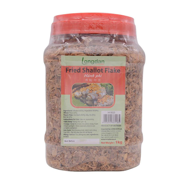 Longdan Fried Shallot Flake 1kg (Case 10) - Longdan Official