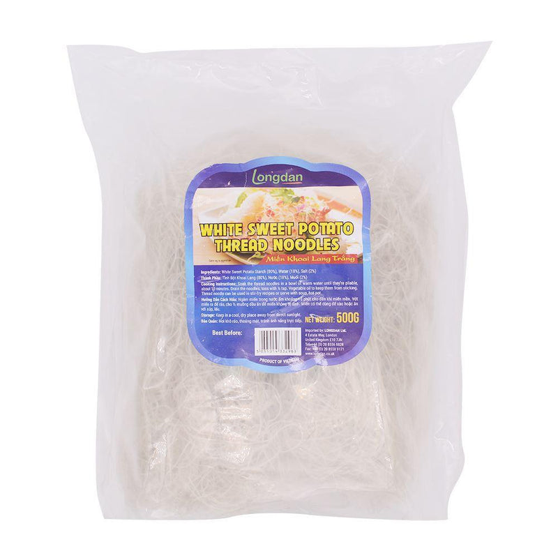 Longdan White Sweet Potato Thread Noodle 1.2mm 500g - Longdan Online Supermarket