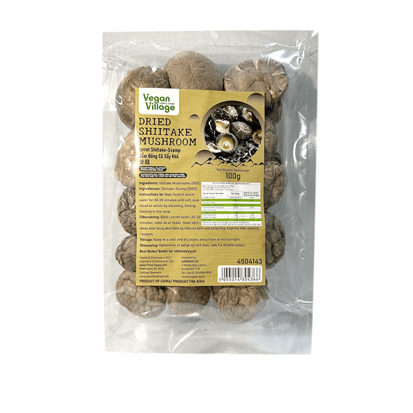VEGAN VILLAGE Dried Shiitake Mushroom 100g