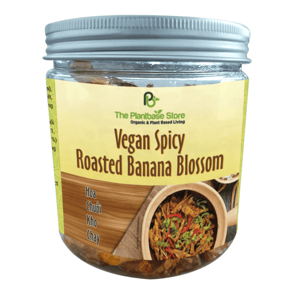 The Plantbase Store Vegan Spicy Roasted Banana Blossom 100g - Longdan Official Online Store